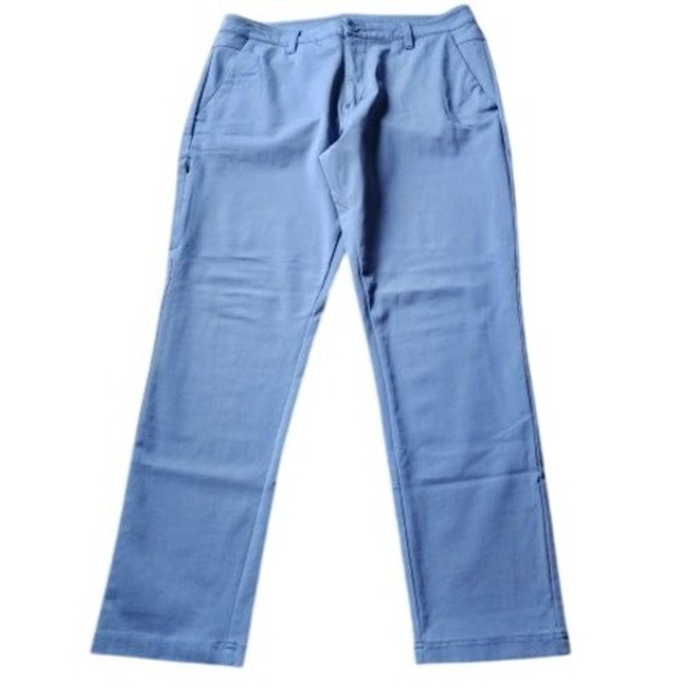 BYLT Mens Performance Golf Pant 2.0 Blue Slim Fit Chinos 38 x 29